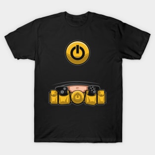 Geek Utility Belt with Belly T-Shirt